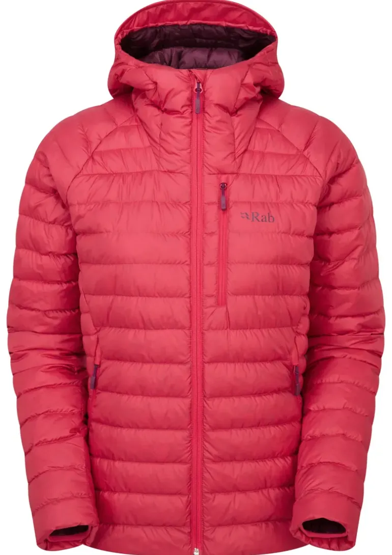 Rab Womens Microlight Alpine Jacket - Watermelon