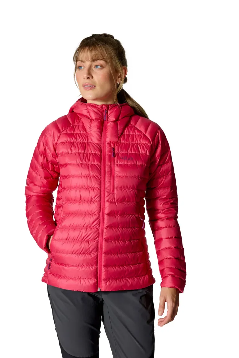 Rab Womens Microlight Alpine Jacket - Watermelon