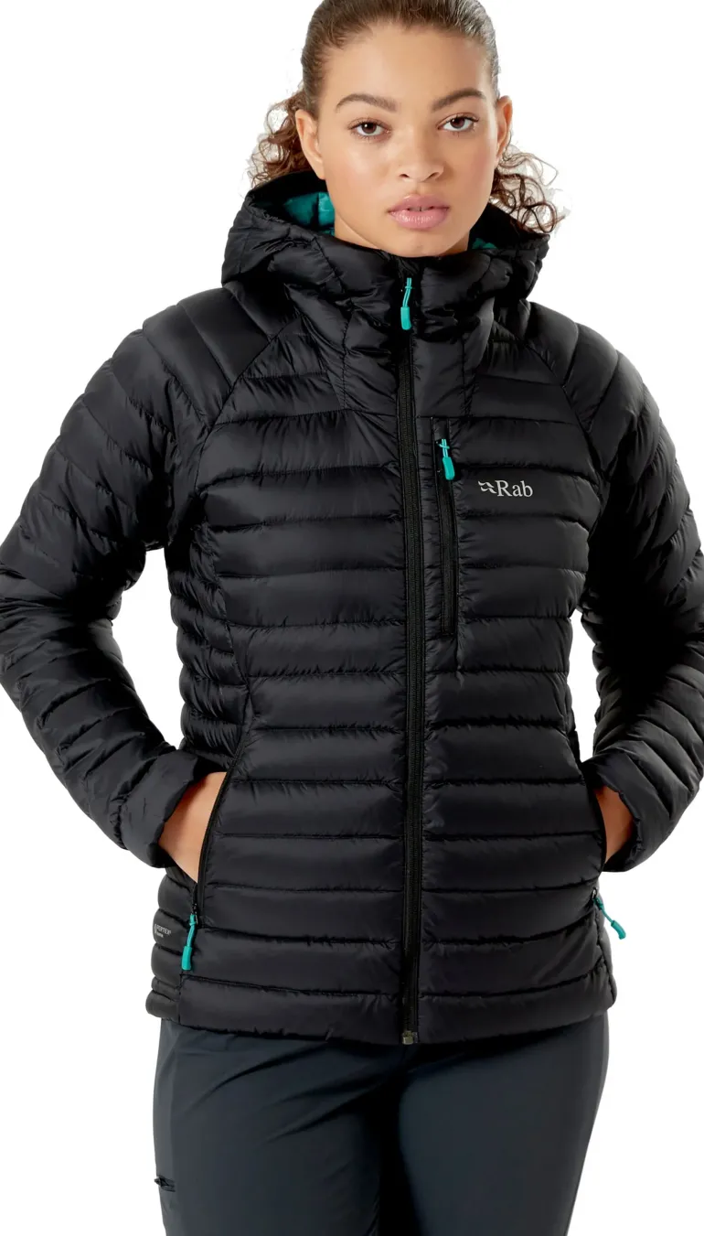 Rab Womens Microlight Alpine Jacket - Black