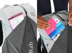 Rab Womens Muon ND40 Rucksack - Pewter-Graphene