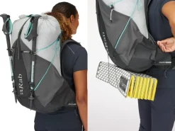 Rab Womens Muon ND40 Rucksack - Pewter-Graphene