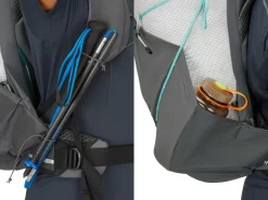 Rab Womens Muon ND40 Rucksack - Pewter-Graphene