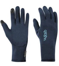 Rab Womens Power Stretch Contact Gloves - Deep Ink