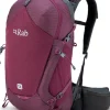 Rab Womens Protium 18 ND Rucksack - Mulberry