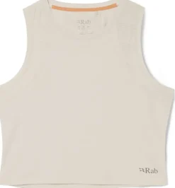 Rab Womens Rivelin Crop Tank - Pebble