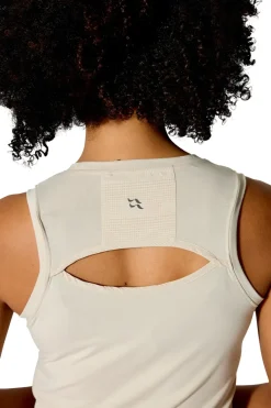 Rab Womens Rivelin Crop Tank - Pebble