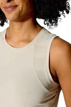 Rab Womens Rivelin Crop Tank - Pebble