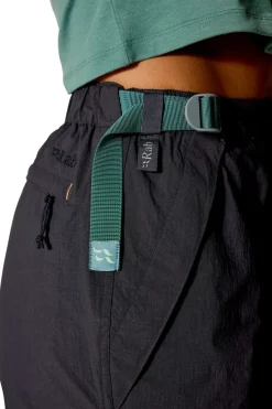 Rab Womens Rowtor Shorts - Anthracite