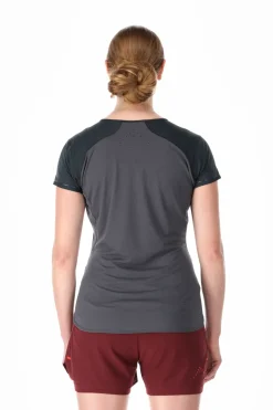 Rab Womens Sonic Ultra Tee - Beluga-Graphene