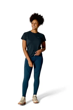 Rab Womens Torque Tights - Tempest Blue