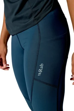 Rab Womens Torque Tights - Tempest Blue