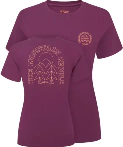Rab Womens Tuku Cirque Tee - Mulberry