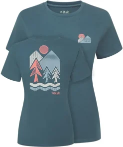 Rab Womens Tuku Vista Tee - Orion Blue