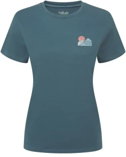 Rab Womens Tuku Vista Tee - Orion Blue