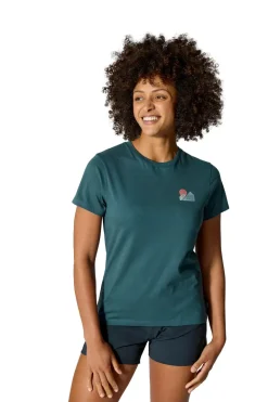 Rab Womens Tuku Vista Tee - Orion Blue