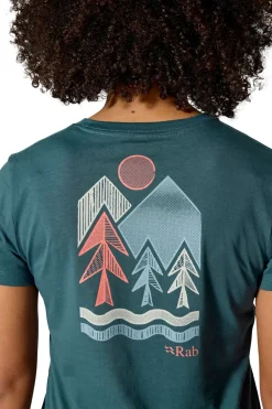 Rab Womens Tuku Vista Tee - Orion Blue
