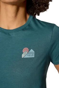 Rab Womens Tuku Vista Tee - Orion Blue