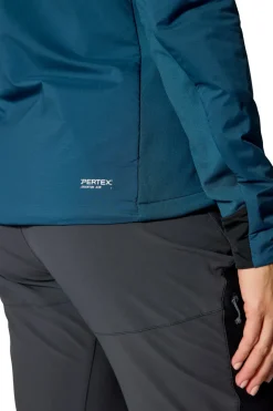 Rab Womens Xenair Alpine Flex Jacket - Tempest Blue