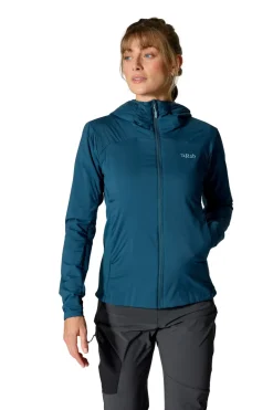 Rab Womens Xenair Alpine Flex Jacket - Tempest Blue