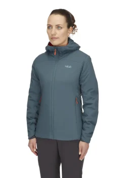 Rab Womens Xenair Alpine Light Jacket - Orion Blue