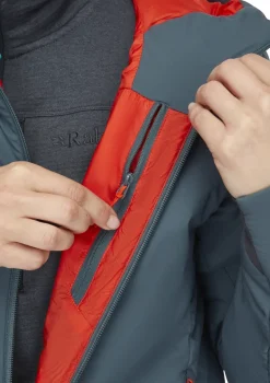 Rab Womens Xenair Alpine Light Jacket - Orion Blue