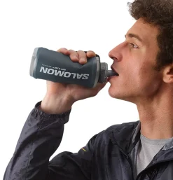 Salomon Active Handheld Flask - Black-Slate Grey