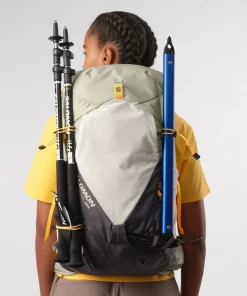 Salomon Womens Aerotrek 28 Rucksack - Seagrass-Silver Cloud-Nine Iron