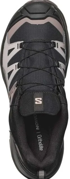 Salomon Womens X Ultra 360 GTX Shoes - Black-Plum Kitten-Shale