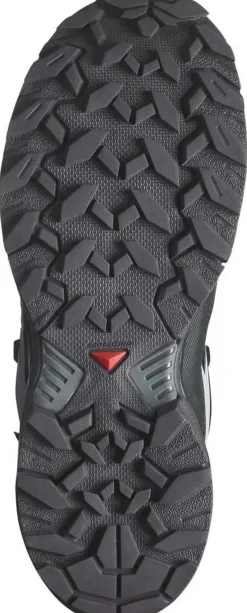 Salomon Womens X Ultra 360 GTX Shoes - Black-Plum Kitten-Shale