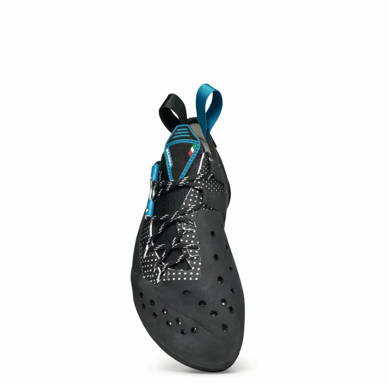 Scarpa Chimera Climbing Shoes - Black-White-Azure