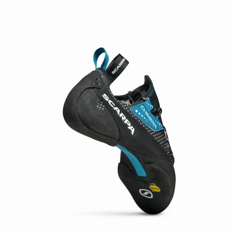 Scarpa Chimera Climbing Shoes - Black-White-Azure