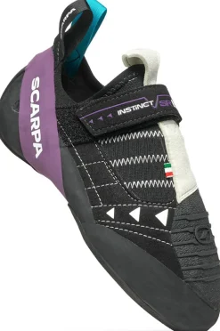Scarpa Instinct VS-R LV Climbing Shoe - Black-Violet-Milk