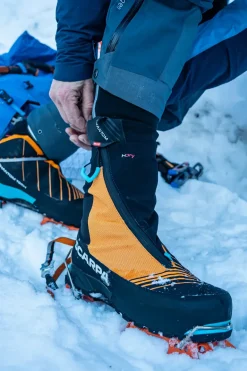 Scarpa Mens Phantom Tech HD Boots - Black-Bright Orange