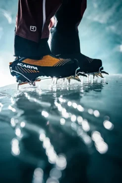 Scarpa Mens Phantom Tech HD Boots - Black-Bright Orange