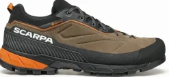 Scarpa Mens Rapid XT GTX Shoes - Caribou-Rust Orange