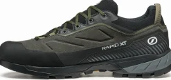 Scarpa Mens Rapid XT GTX Shoes - Shark-Military
