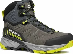 Scarpa Mens Rush TRK GTX Boots - Titanium-Lime
