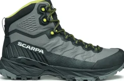Scarpa Mens Rush TRK LT GTX Boots - Gray-Lime