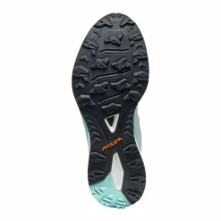 Scarpa Womens Golden Gate Kima RT Trail Running Shoes - Light Gray-Aruba Blue