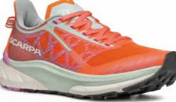 Scarpa Womens Golden Gate 2 ATR Running Shoe - Orange Fluo-Orchid