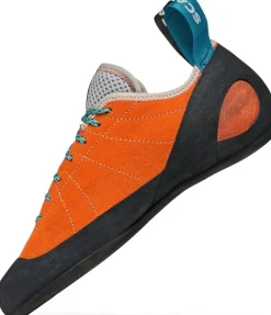 Scarpa Womens Helix Climbing Shoes - Mandarin-Red