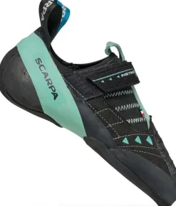 Scarpa Womens Instinct VS Climbing Shoes - Black-Aqua