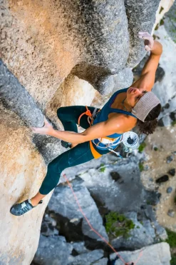 Scarpa Womens Instinct VS Climbing Shoes - Black-Aqua