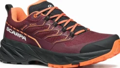 Scarpa Womens Rush GTX 2 Shoes - Burgandy-Dusty Orange