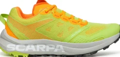 Scarpa Womens Spin Planet Trail Running Shoes - Sunny Green-Fluo