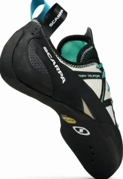 Scarpa Womens Vapour Lace Climbing Shoes - Dust Grey-Aqua