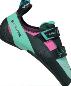 Scarpa Womens Vapour V Climbing Shoes - Dahlia-Aqua