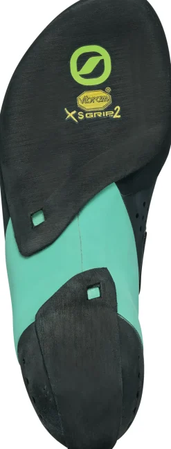 Scarpa Womens Vapour V Climbing Shoes - Dahlia-Aqua