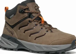 Scarpa Youth RS Pro WP-Y Shoe - Anthracite-Rust Orange
