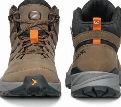Scarpa Youth RS Pro WP-Y Shoe - Anthracite-Rust Orange